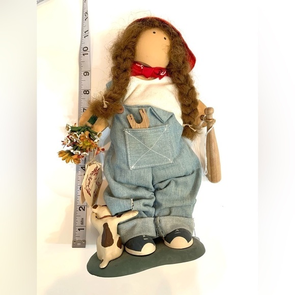 Vintage Lizzie High Girl Baseball Player Dottie Bowman 1995 w/Tags Tomboy - Picture 3 of 8